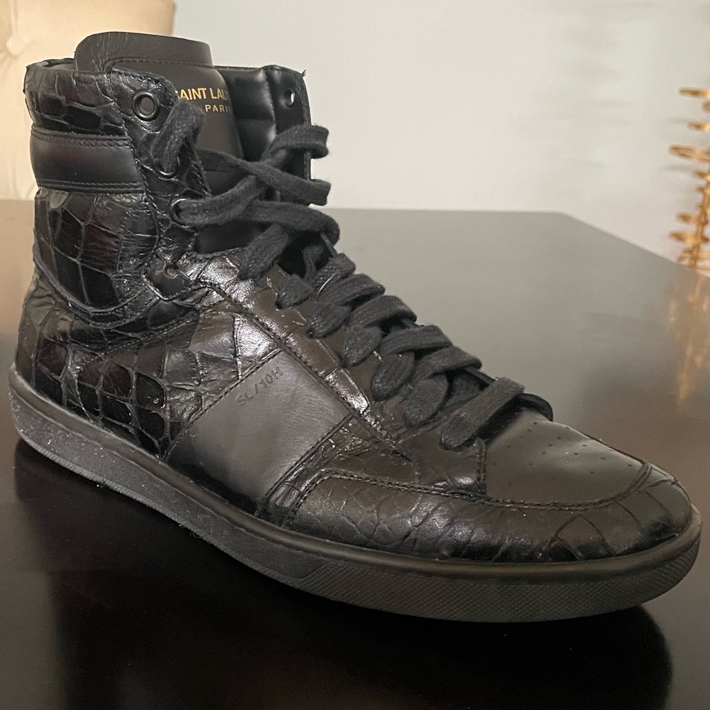 Mens YSL Hightop Sneakers